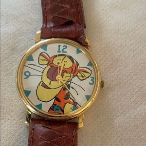 Timex Gold and Brown Tigger Watch from Pooh!